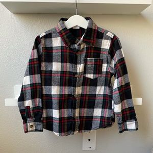 Boys flannel shirt
